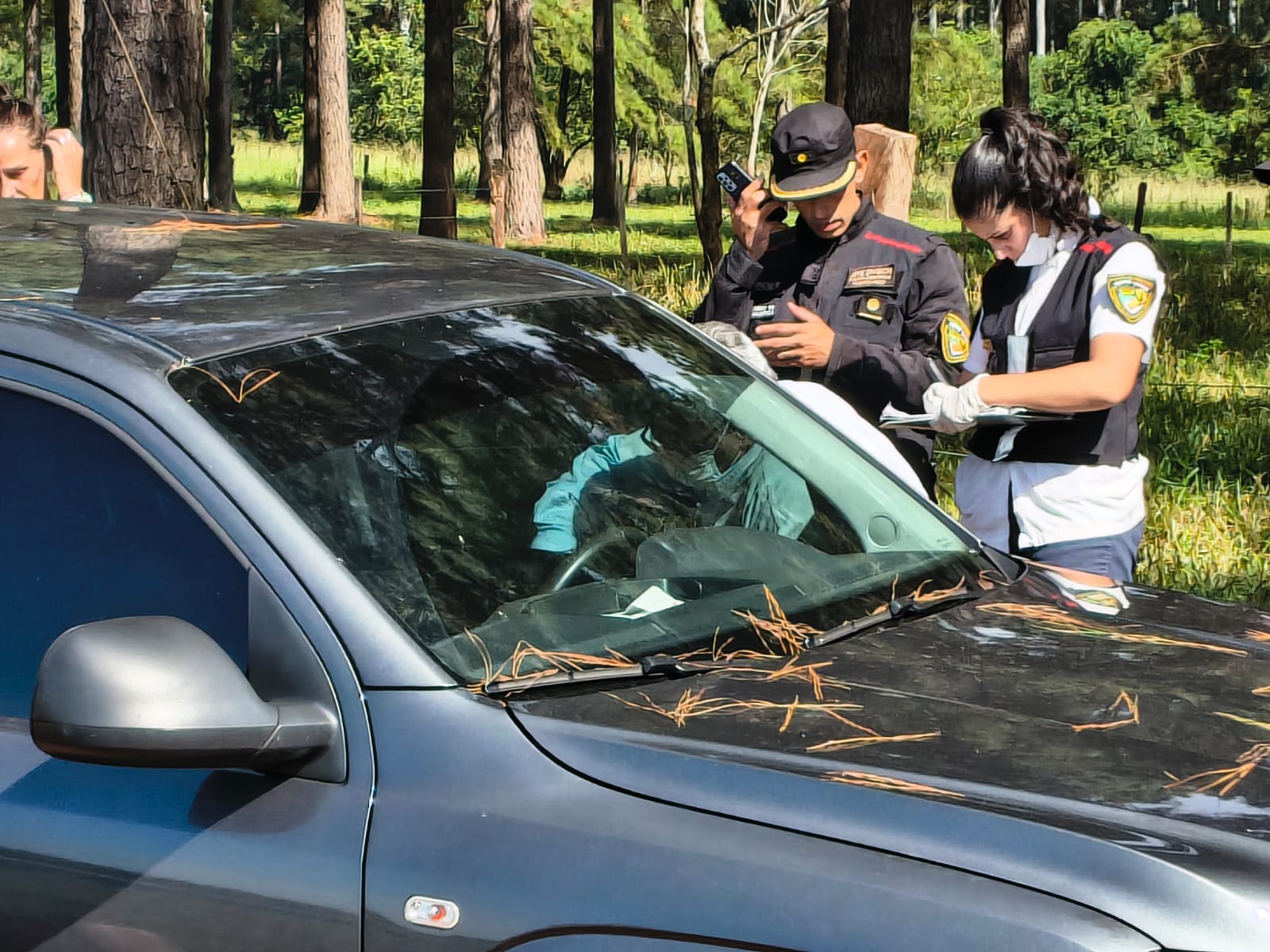 Homicidio en Puerto Rico: levantaron huellas y rastros biológicos en la camioneta de la víctima 2